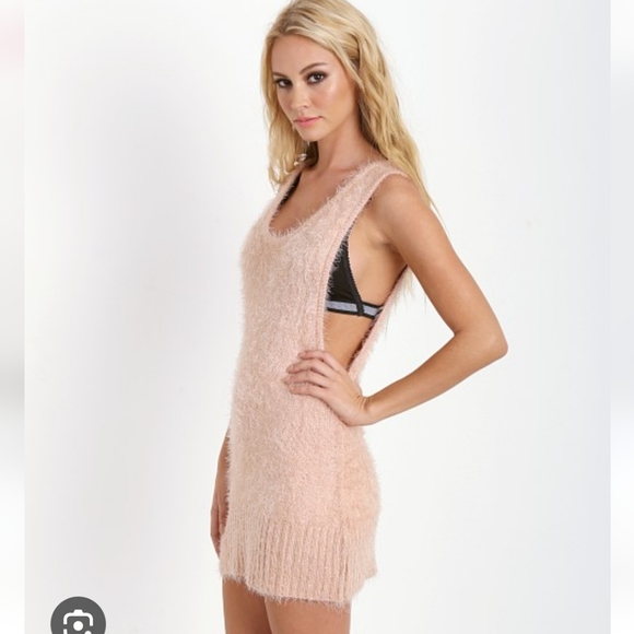 🍋 For Love & Lemons Fuzzy dress - Picture 14 of 15